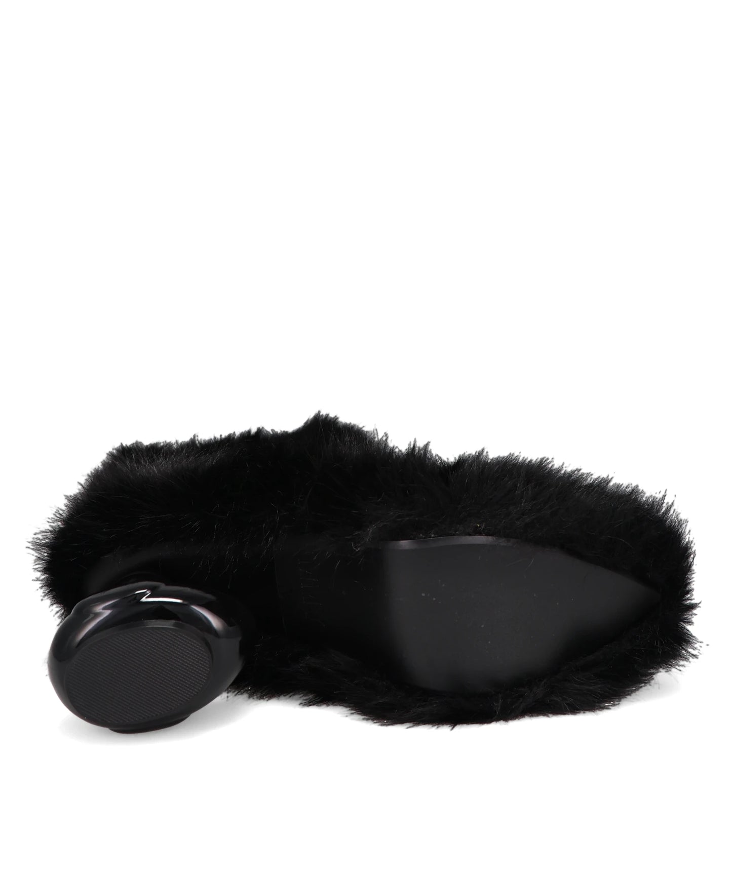DUCK HEEL FUR BOOTS