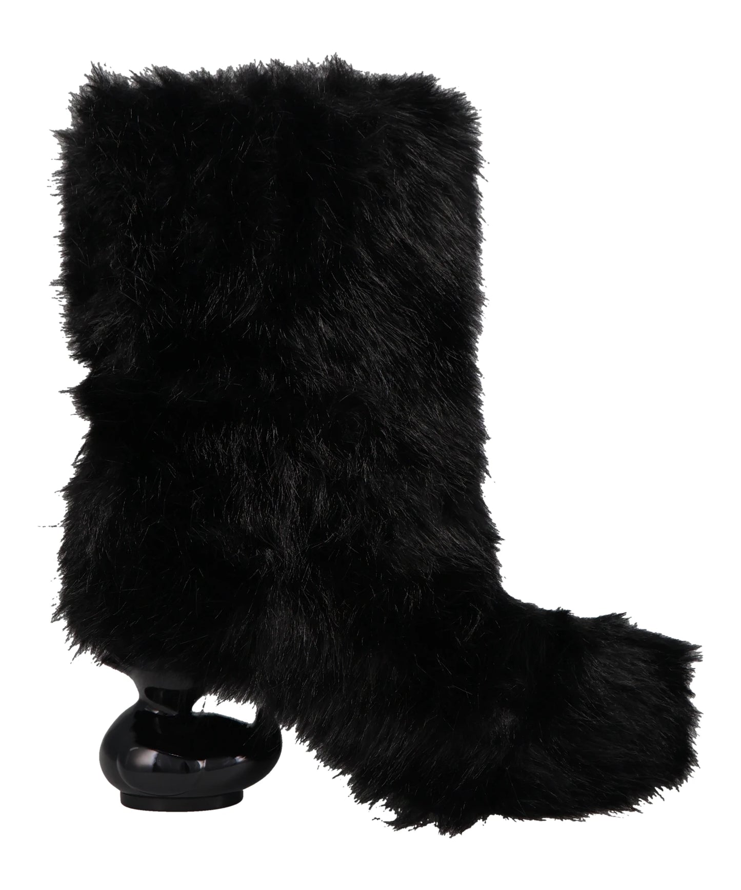 Maison MIHARA YASUHIRO(メゾンミハラヤスヒロ) DUCK HEEL FUR BOOTS