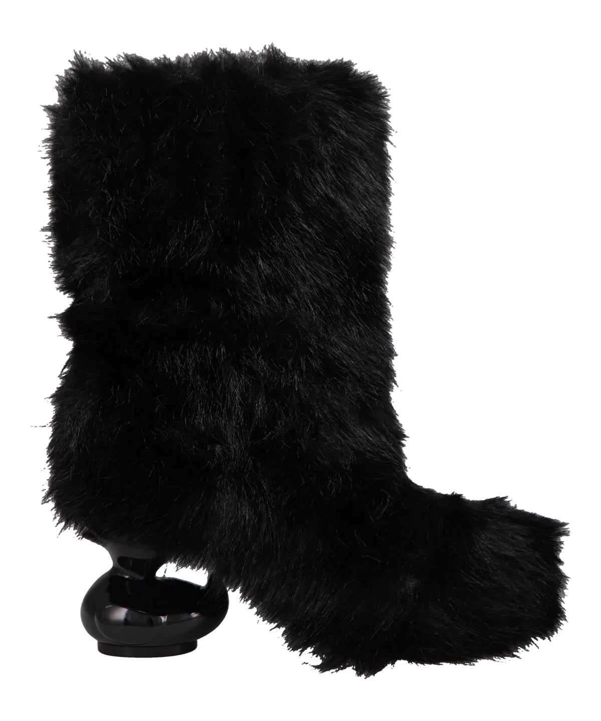 Maison MIHARA YASUHIRO(メゾンミハラヤスヒロ) DUCK HEEL FUR BOOTS
