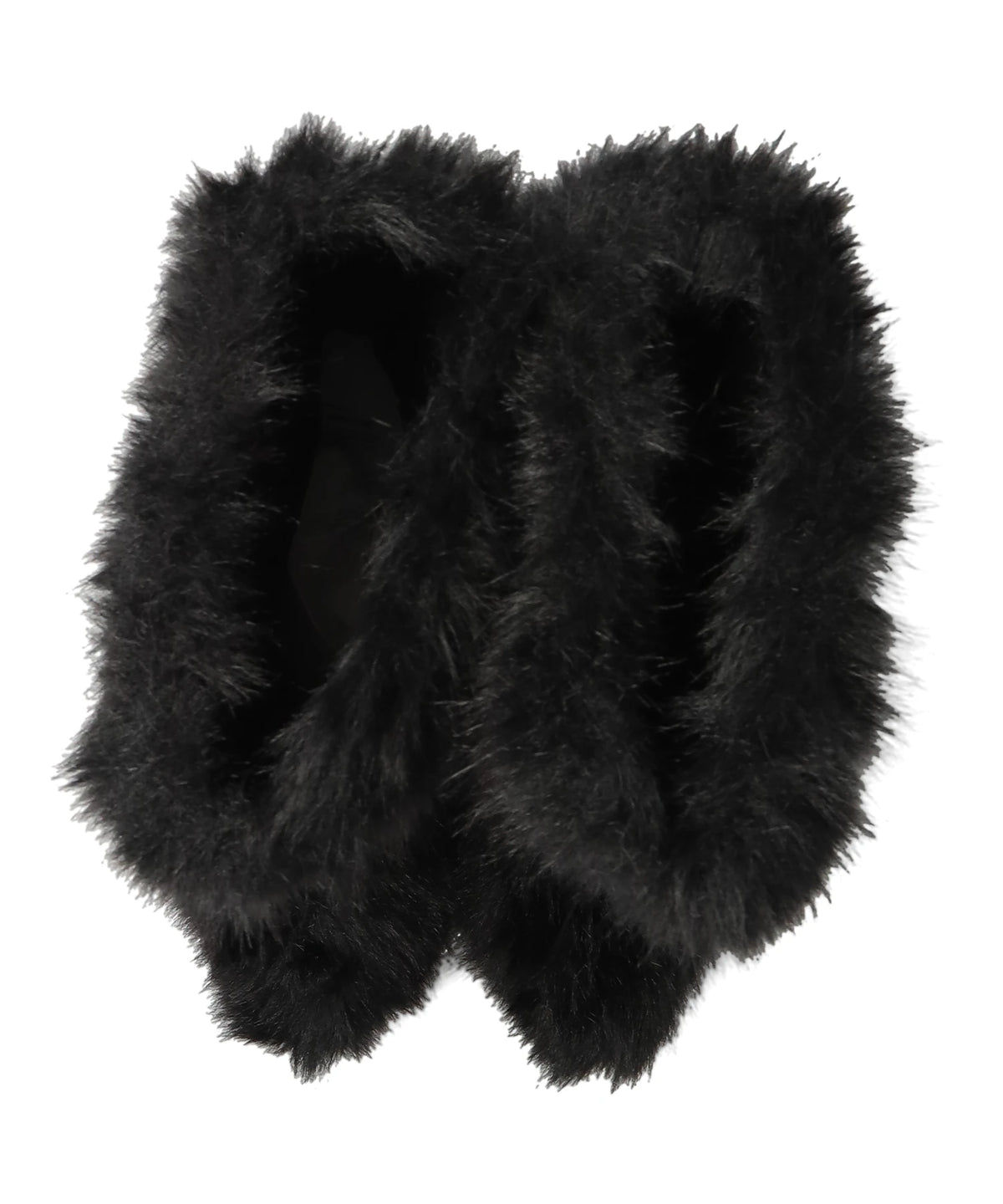 DUCK HEEL FUR BOOTS