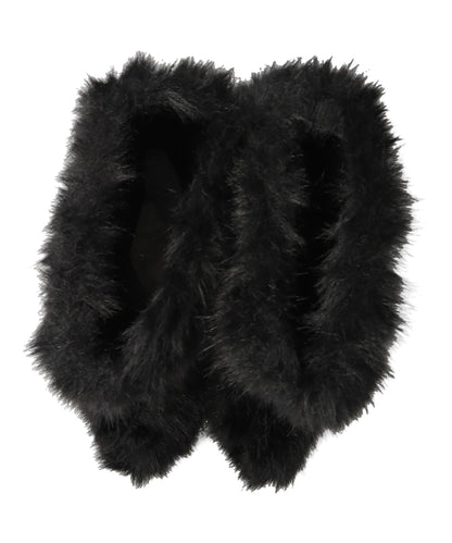 DUCK HEEL FUR BOOTS