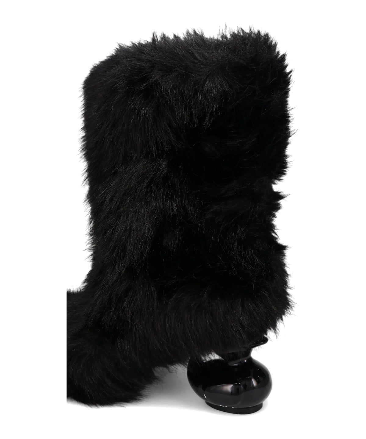 DUCK HEEL FUR BOOTS