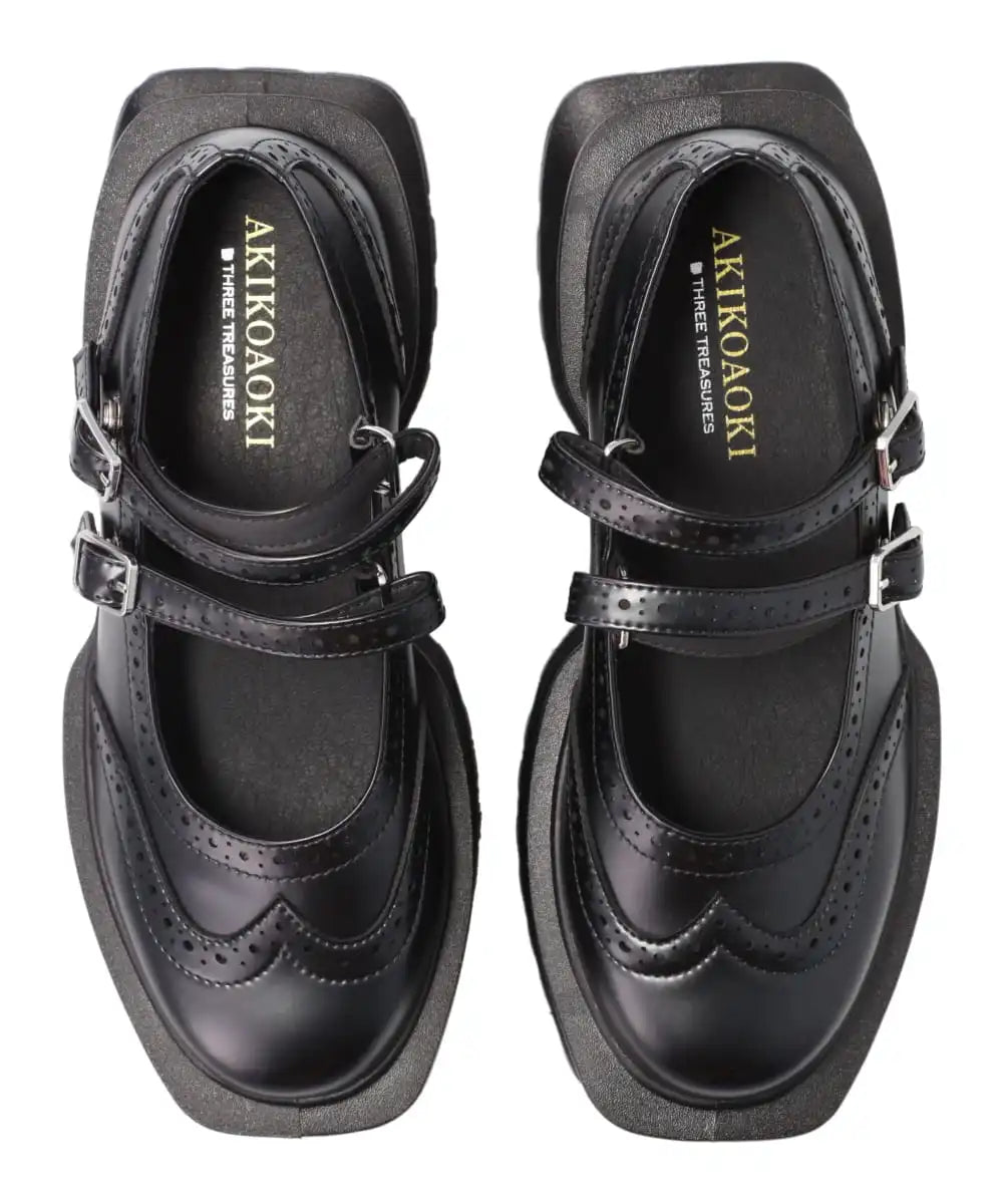 AKIKOAOKI ローファー Aerial Garden 23cm 24cm Aerial Garden BK×BK – AKIKOAOKI(アキコアオキ)公式オンラインストア