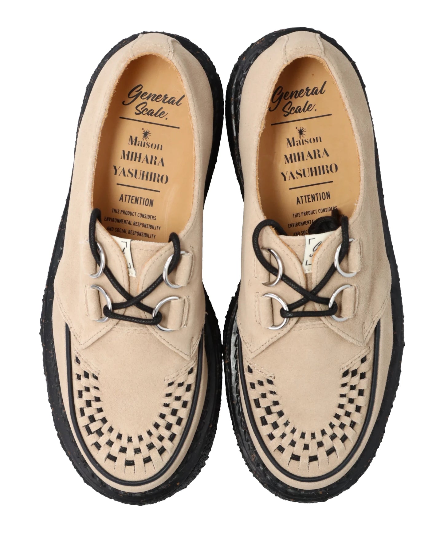 THAMES/SUEDE INTERLACE SHOES