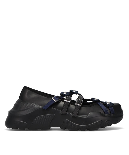 FLORA - BLACK×NAVY×BLACK