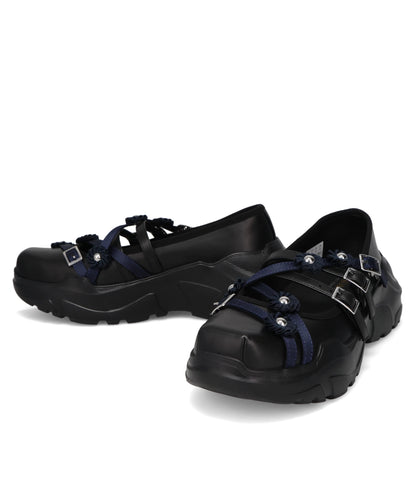 FLORA - BLACK×NAVY×BLACK