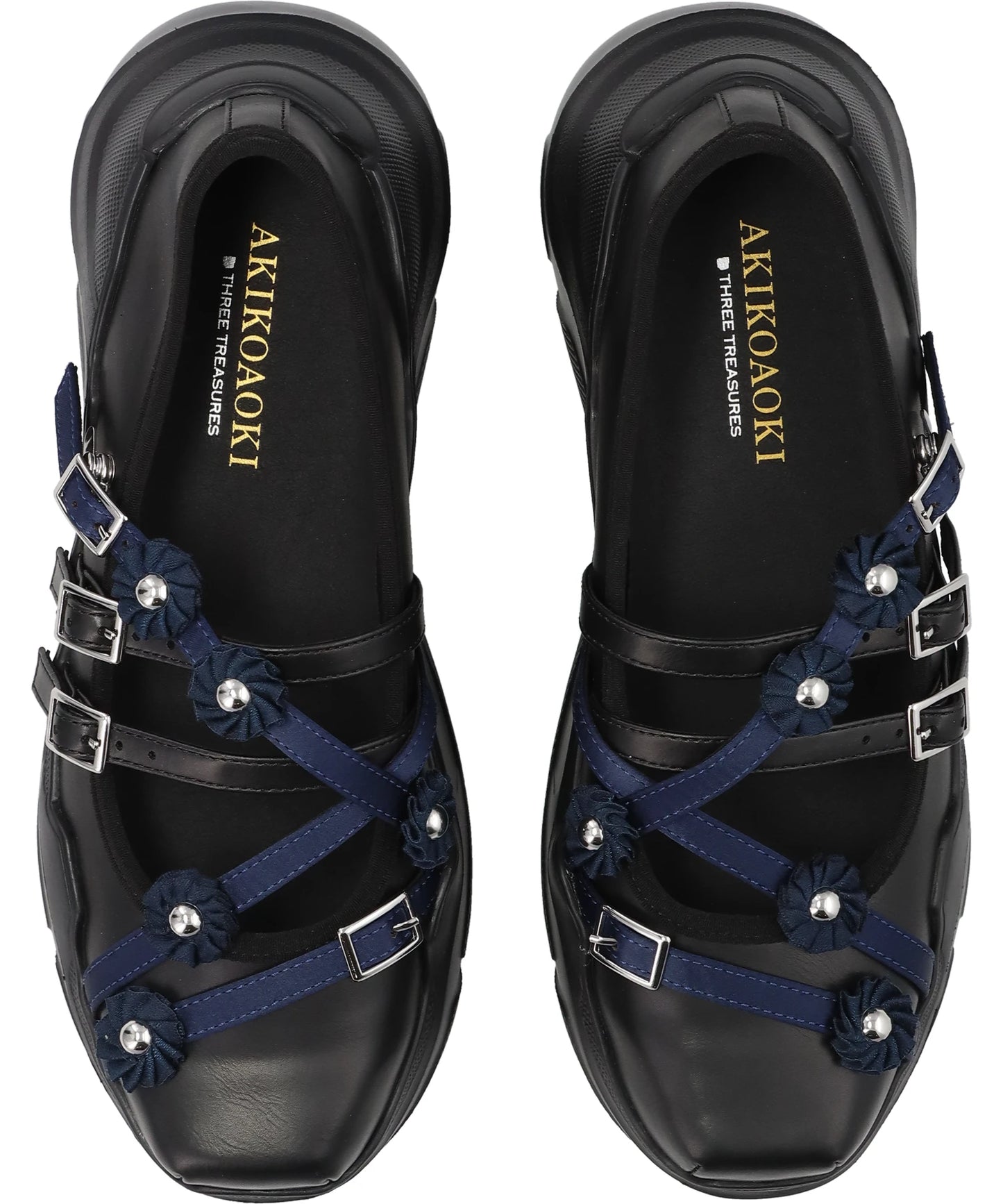 FLORA - BLACK×NAVY×BLACK