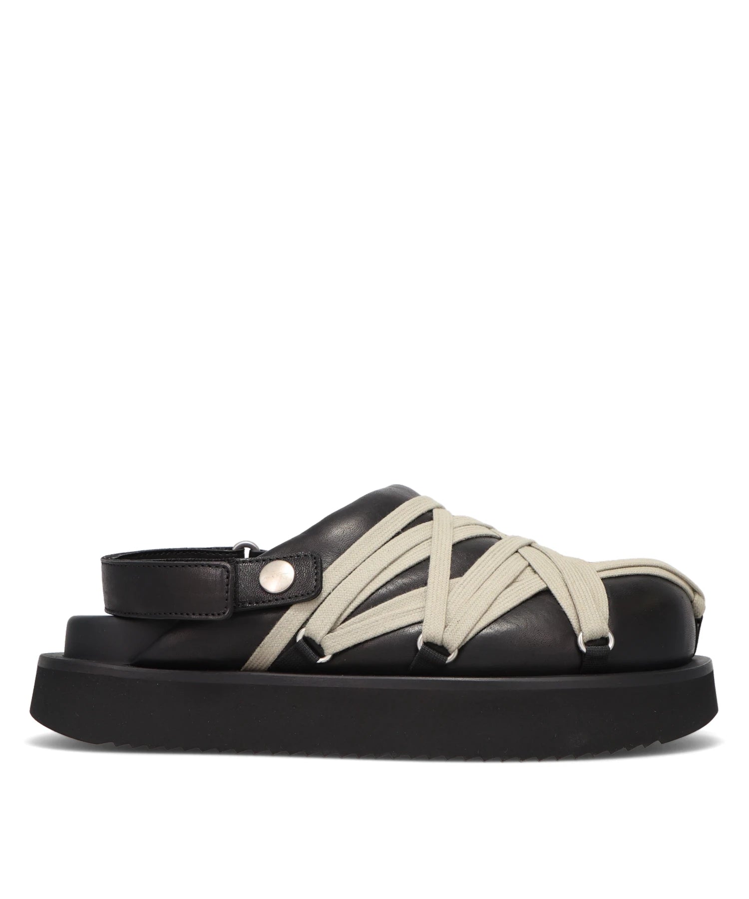 PADDED MEGALACE PLATFORM - BLACK/PEARL
