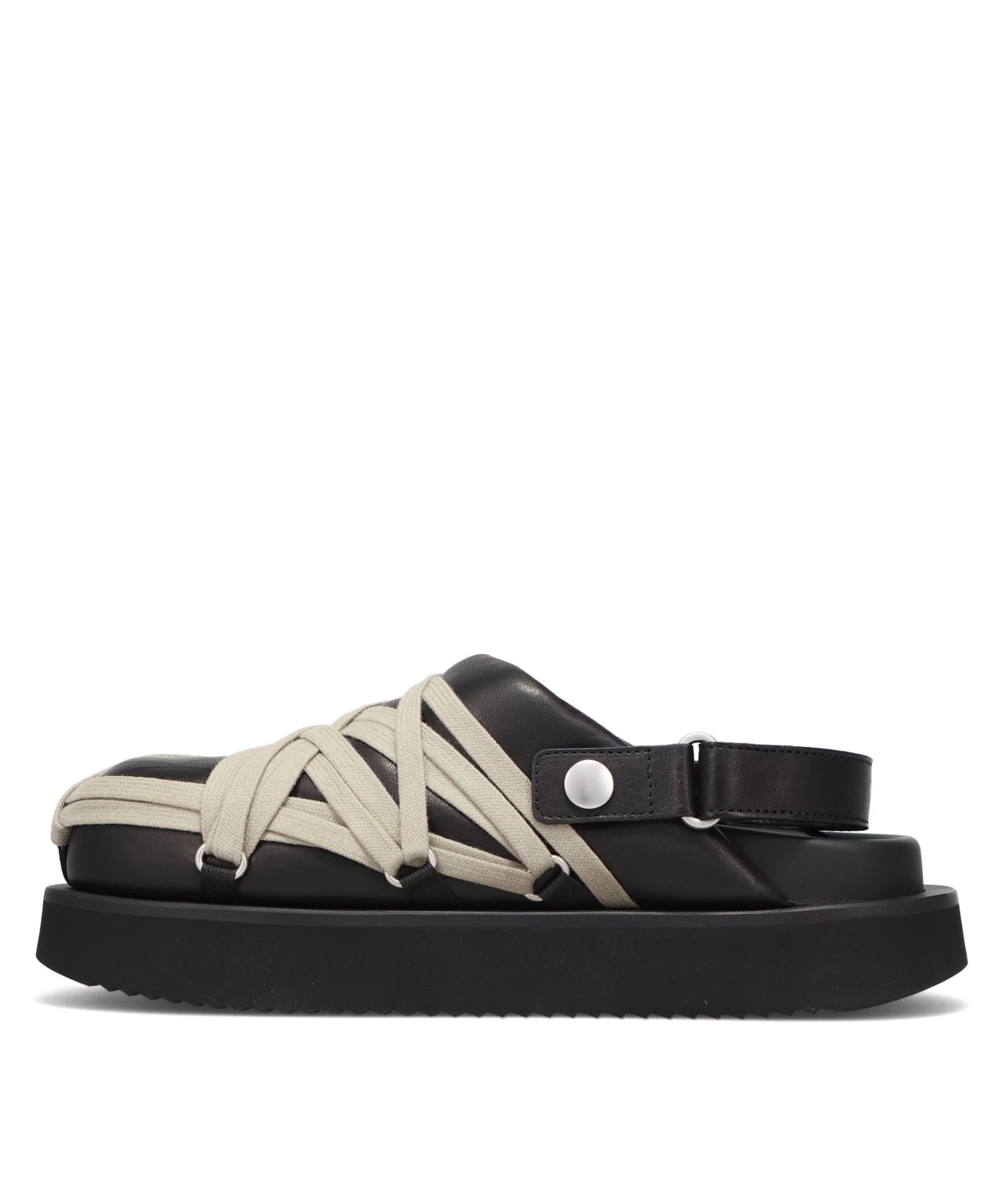 PADDED MEGALACE PLATFORM - BLACK/PEARL