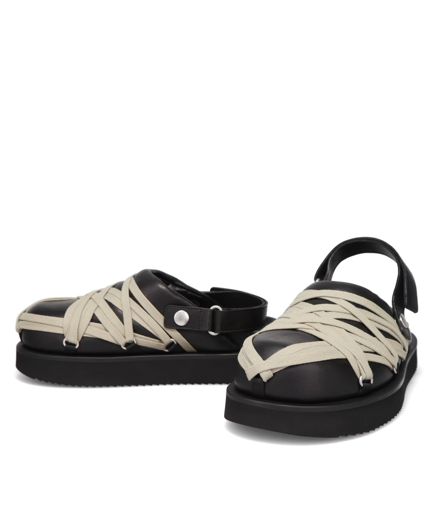 PADDED MEGALACE PLATFORM - BLACK/PEARL