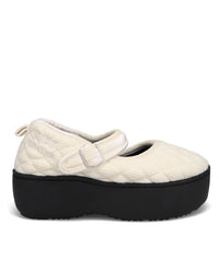 MARY JANE QUILTING PLATFORM SHOES
