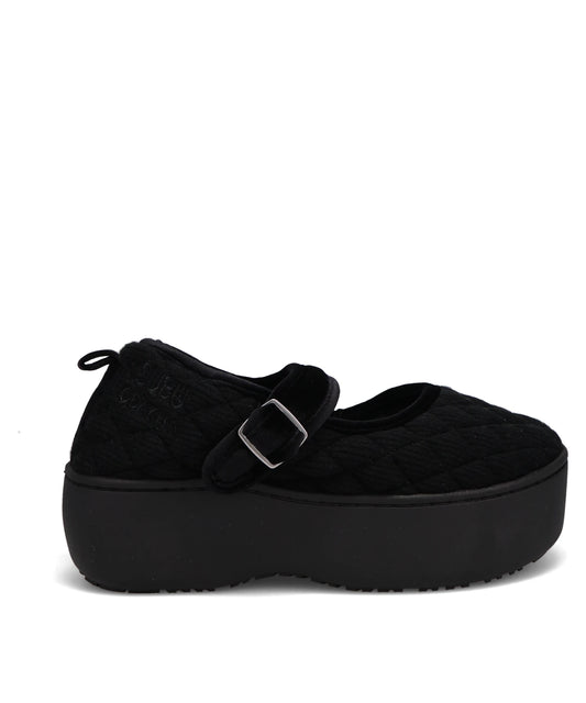 MARY JANE QUILTING PLATFORM SHOES