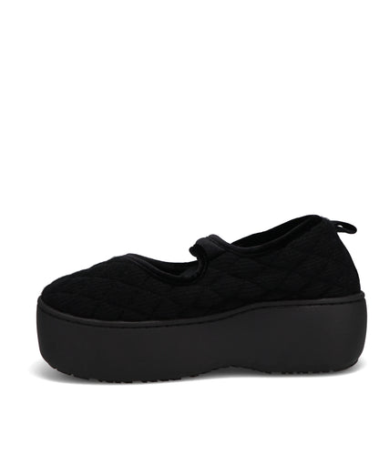 MARY JANE QUILTING PLATFORM SHOES