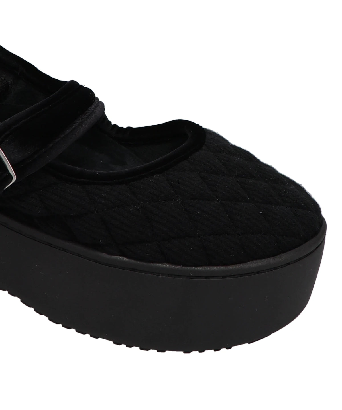 MARY JANE QUILTING PLATFORM SHOES