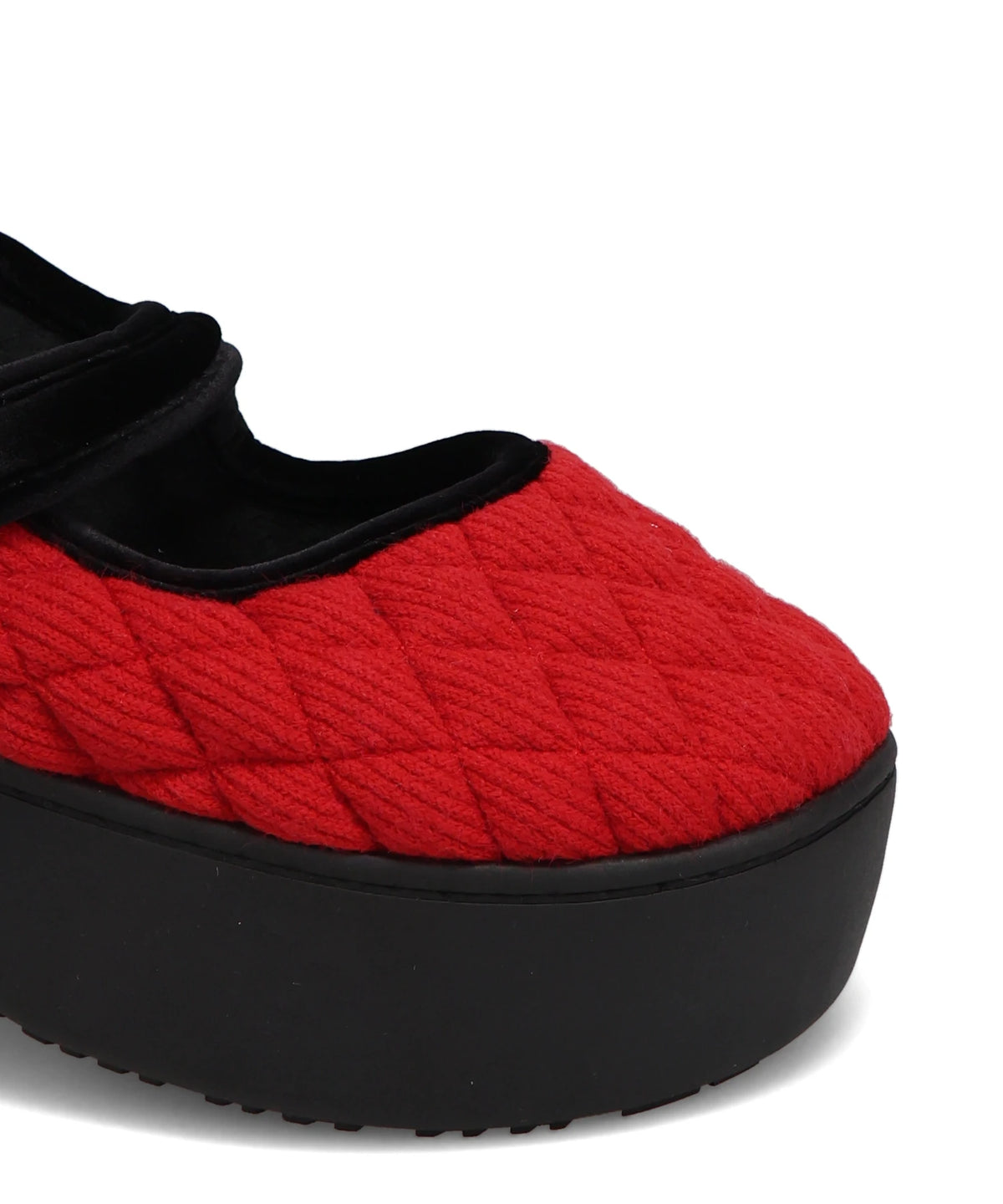 MARY JANE QUILTING PLATFORM SHOES