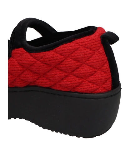 MARY JANE QUILTING PLATFORM SHOES