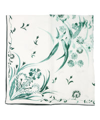 HAND PRINTED SILK SCARF
