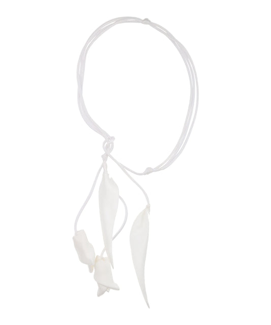 Mame Kurogouchi(マメクロゴウチ) 2026SS FLORAL MOTIF SILK BELT MM26SS-AC313