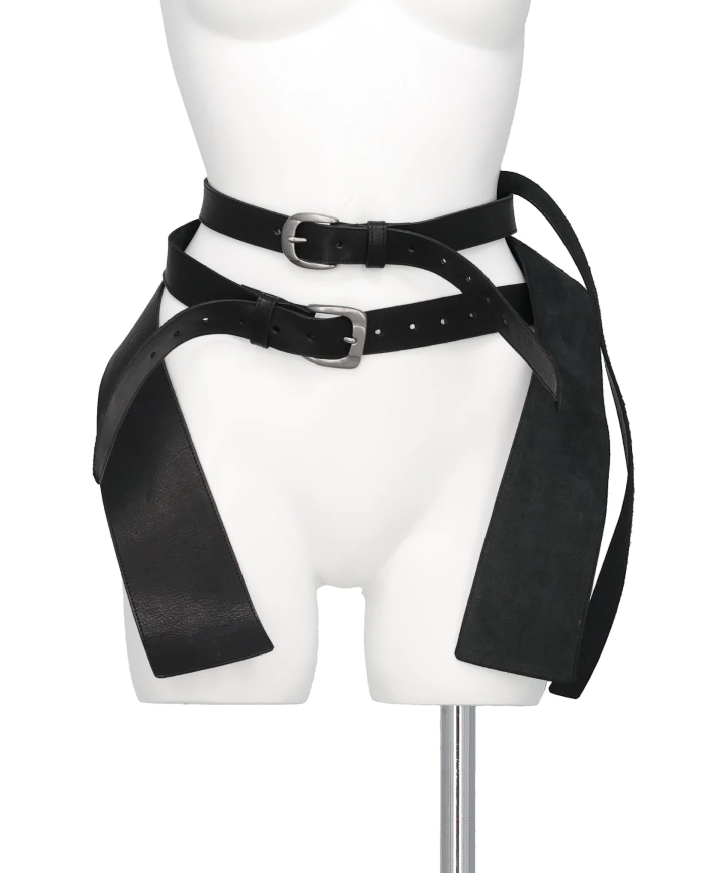 mukcyen(ムッシャン) 2026SS WIDE LAYERED BELT M266AC08