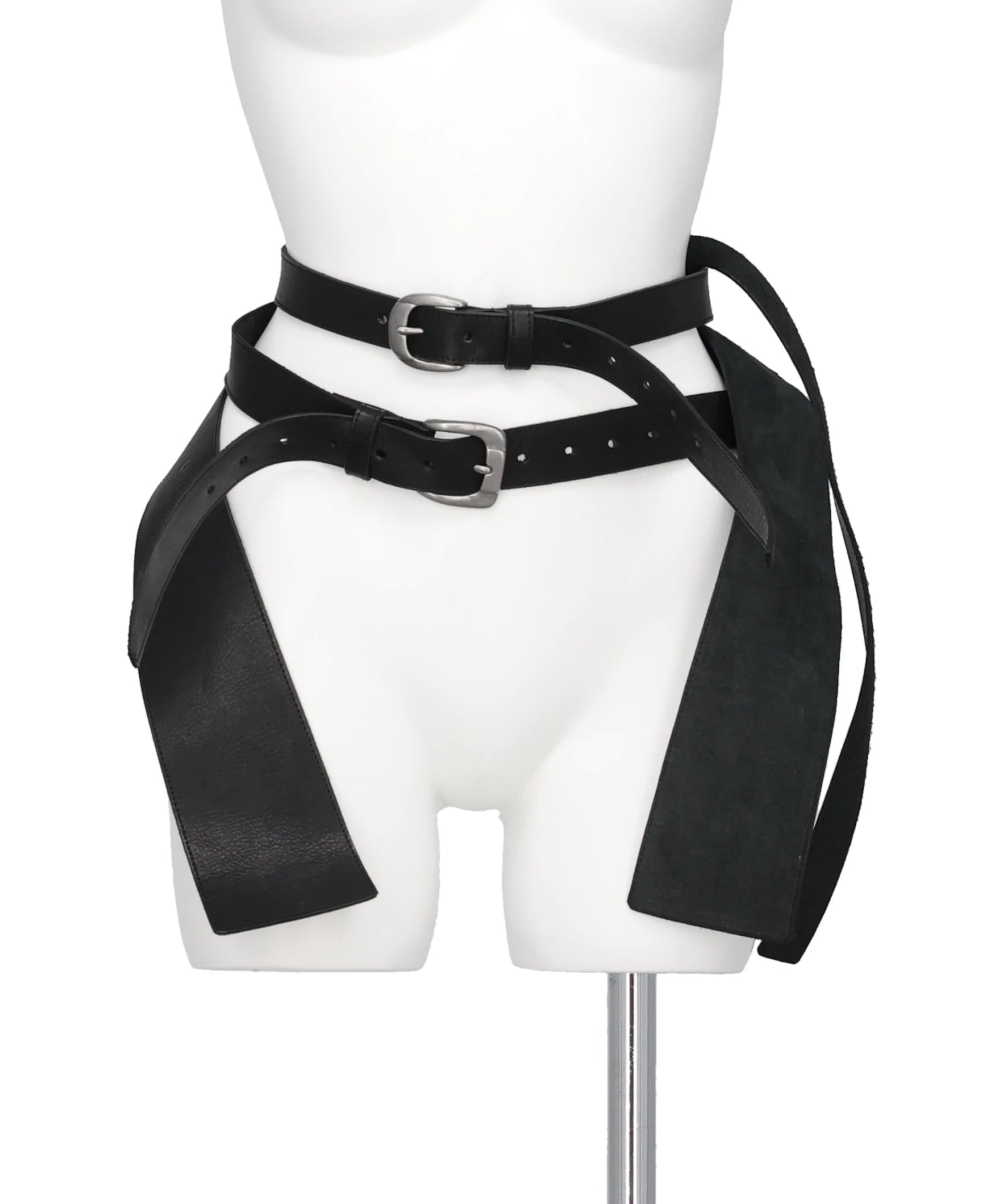 mukcyen(ムッシャン) 2026SS WIDE LAYERED BELT M266AC08