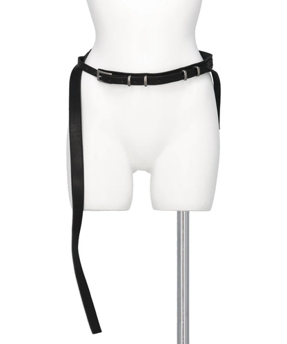 mukcyen(ムッシャン) 2026SS NARROW LAYERED BELT M266AC09