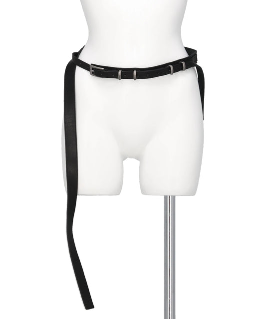 mukcyen(ムッシャン) 2026SS NARROW LAYERED BELT M266AC09