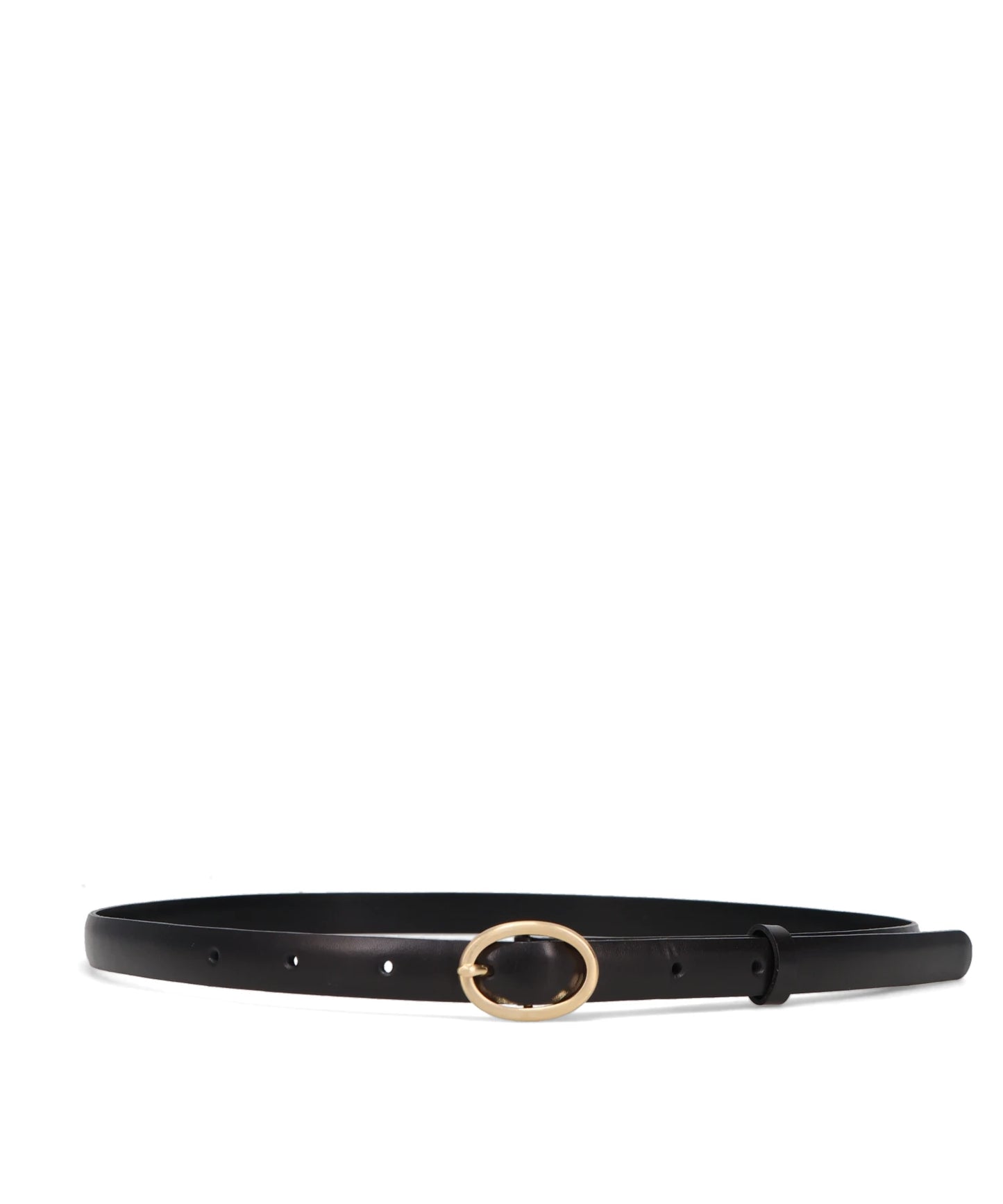 Mame Kurogouchi(マメ クロゴウチ) COW HIDE LEATHER NARROW BELT