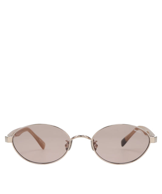 FETICO×BLANC METAL OVAL SUNGLASSES- HAZEL　FTC262-2011A