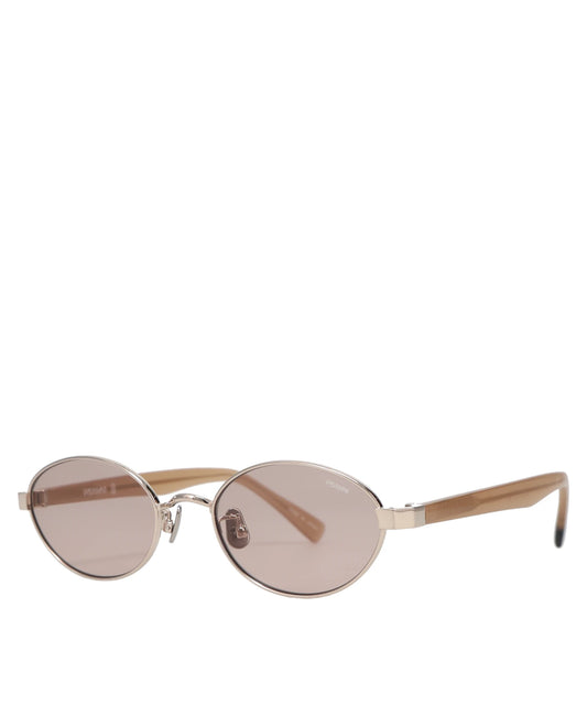 FETICO×BLANC METAL OVAL SUNGLASSES- HAZEL