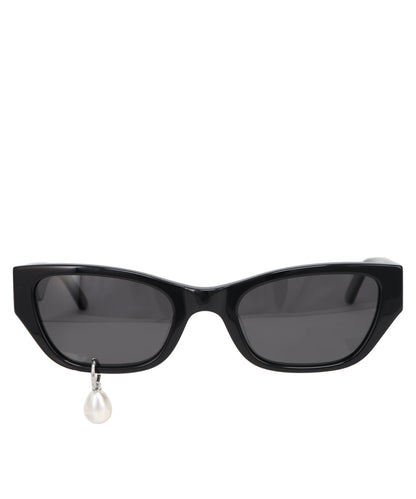 PEARL TEAR CAT-EYE SUNGLASSES