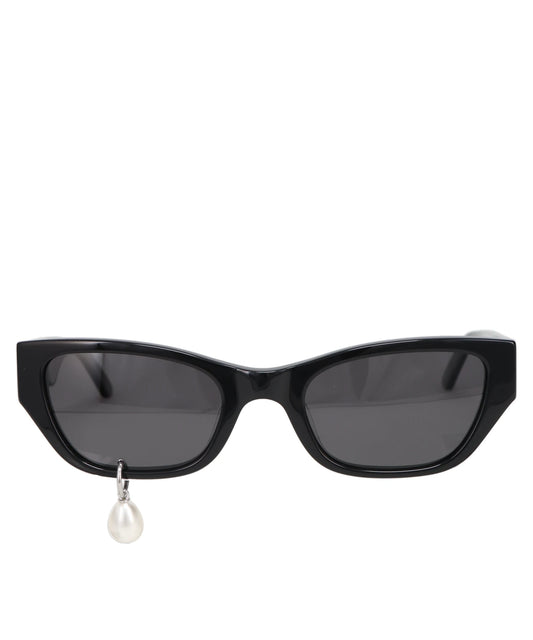 PEARL TEAR CAT-EYE SUNGLASSES