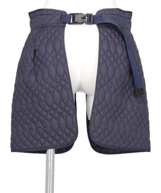 CORDING EMBROIDERY QUILTED WRAPPED SKIRT