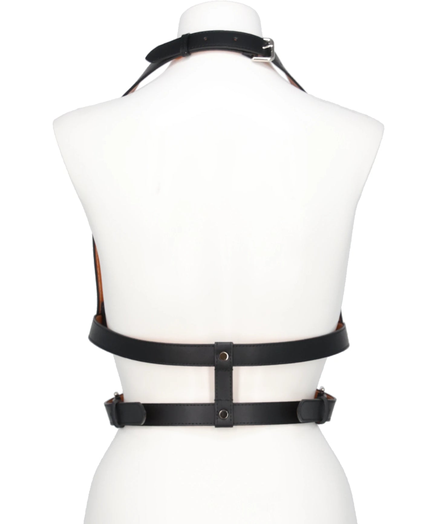 2WAY LEATHER SKINNY HARNESS