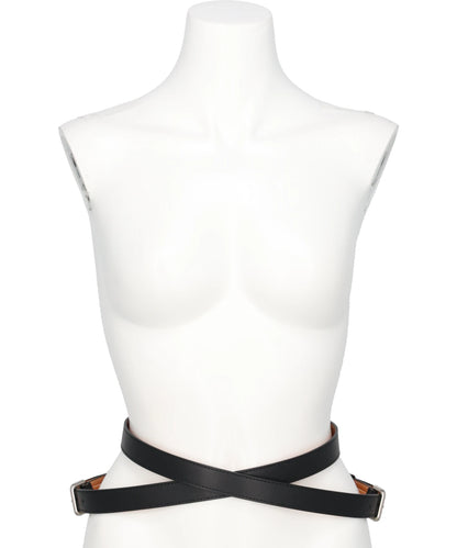 2WAY LEATHER SKINNY HARNESS
