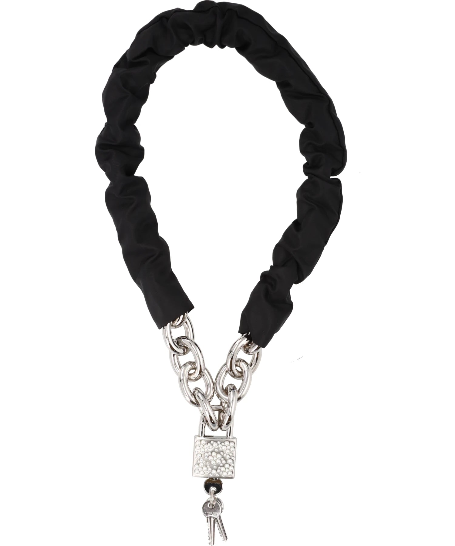 Simone Rocha(シモーンロシャ)SLEEVE CHAIN BELT W/ EMBELLISHED PADLOCK