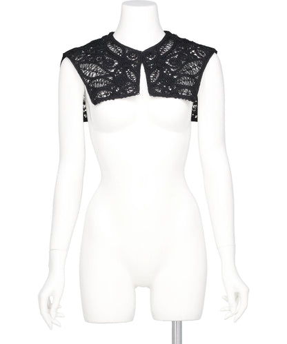 FUMIE=TANAKA(フミエタナカ) 2026SS BATTEN LACE NECK F26S27