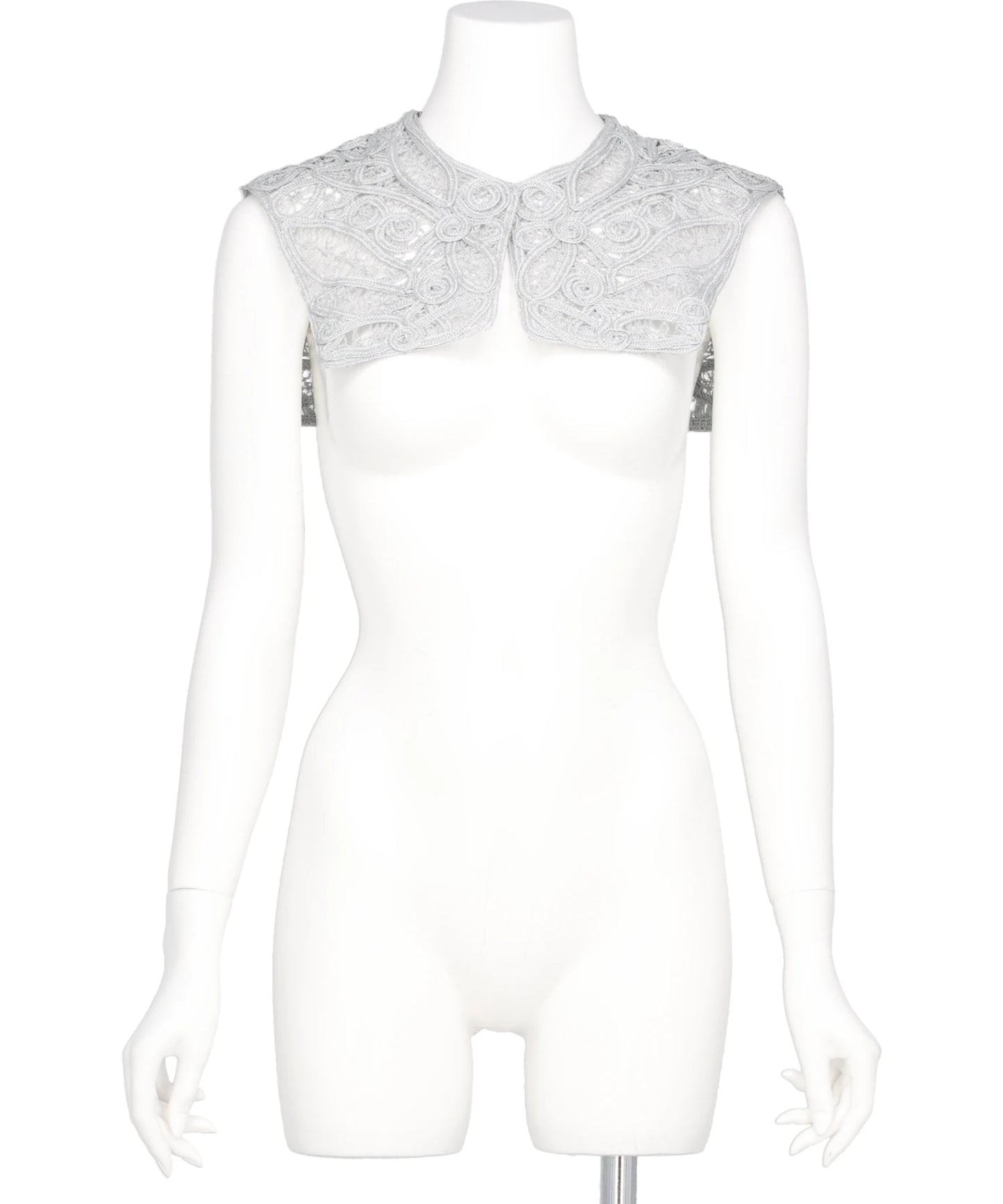 FUMIE=TANAKA(フミエタナカ) 2026SS BATTEN LACE NECK F26S27