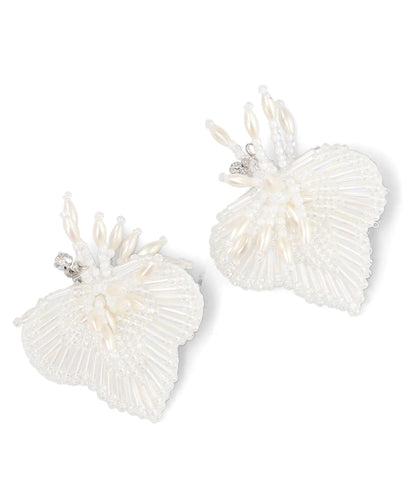 WHITE CLOVER BEADS PIERCING