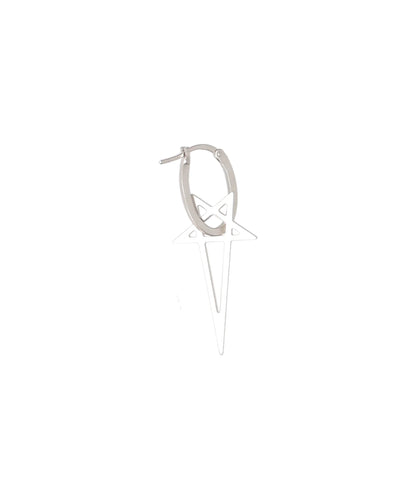 Rick Owens(リックオウエンス) 2026AW PENTAGRAM EARRING RJ0000067MMT
