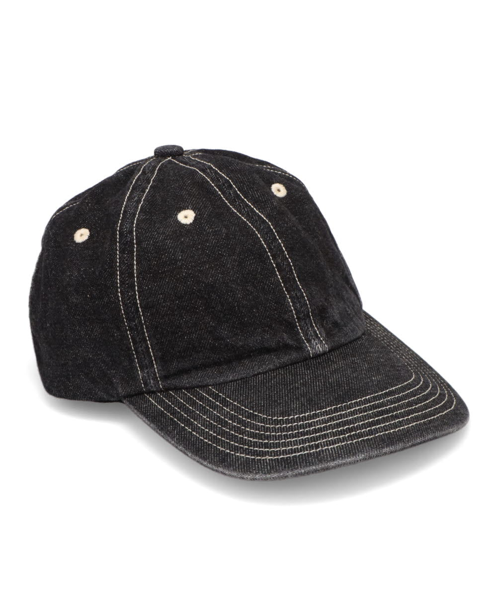 RECYCLED DENIM 6PANEL CAP