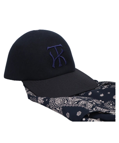 MERINO WOOL FELT DETACHABLE SCARF BB CAP