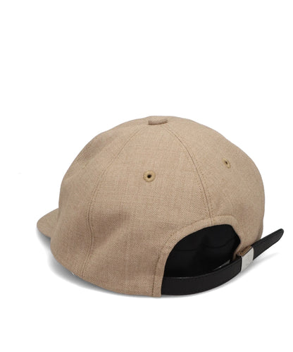 WOOL POLY GABA 6PANEL CAP
