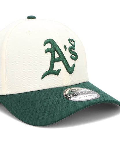 x NEWERA ATHLETICS CAP WHT/GRN