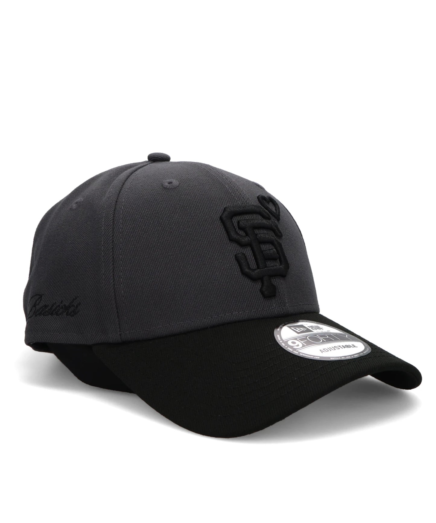 BASICKS(ベーシックス)x NEWERA GIANTS CAP BLKGRY