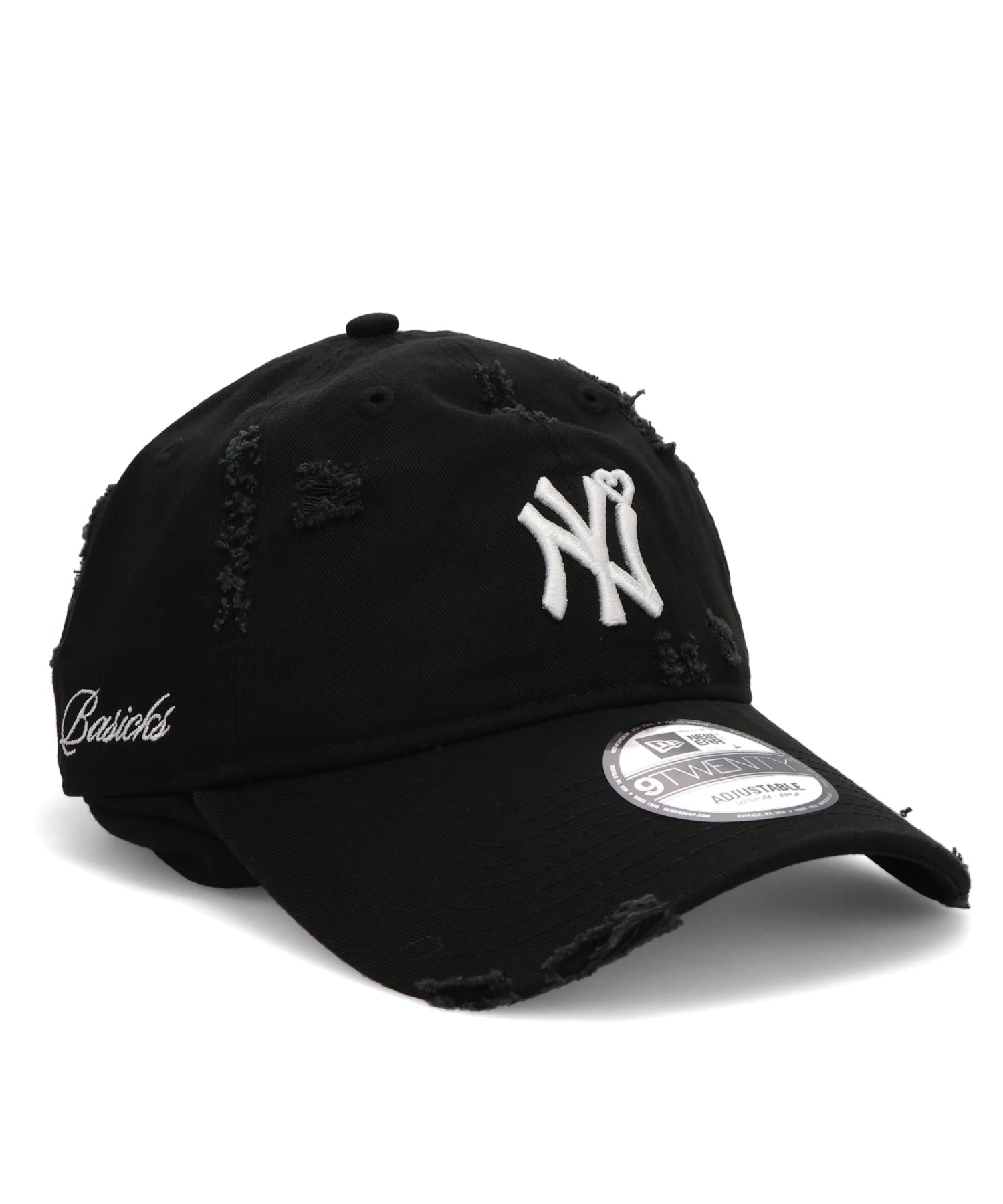 BASICKS(ベーシックス)x NEWERA YANKEES CAP DMGBLK