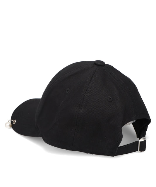 PEARL PIERCED BASEBALL CAP