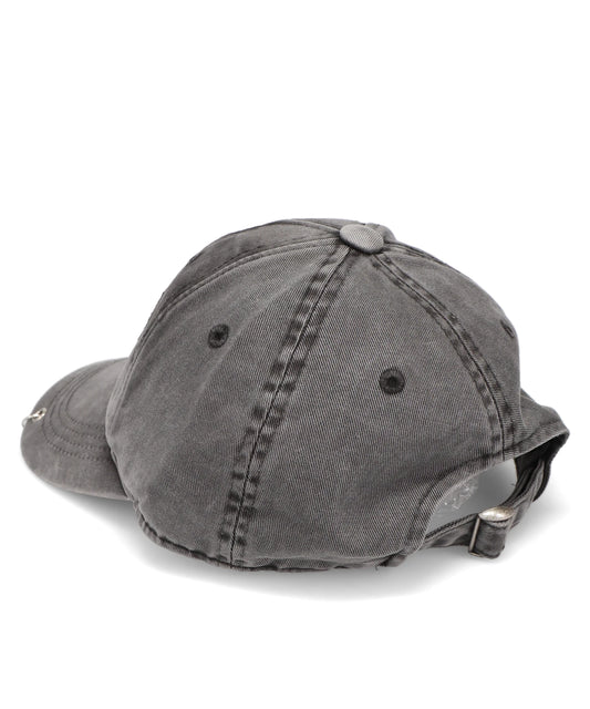 UPCYCLED PEARL PIERCED BASEBALL CAP