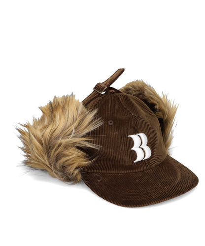 CORDUROY BB LOGO FLIGHT CAP