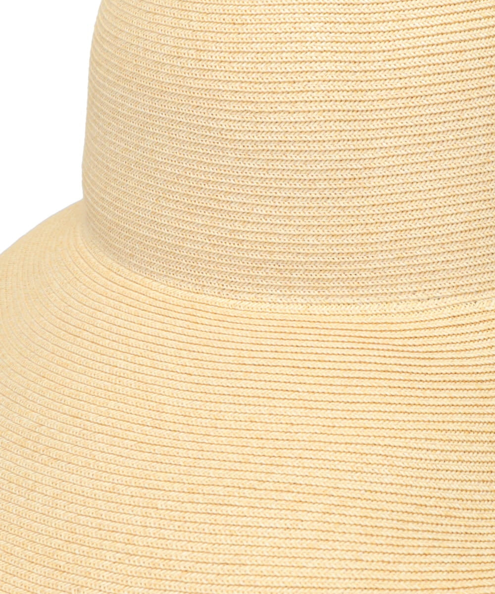 PAPER BRAID BOWLER HAT