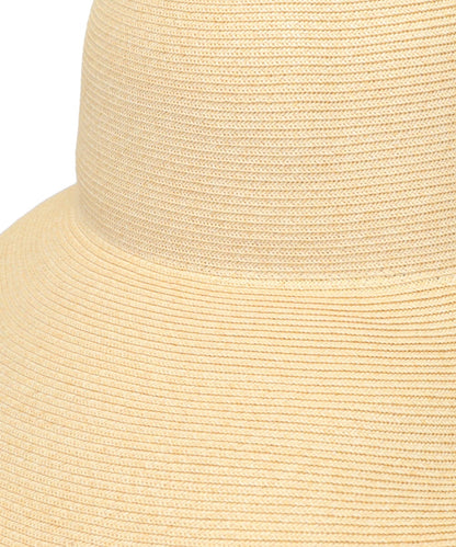 PAPER BRAID BOWLER HAT